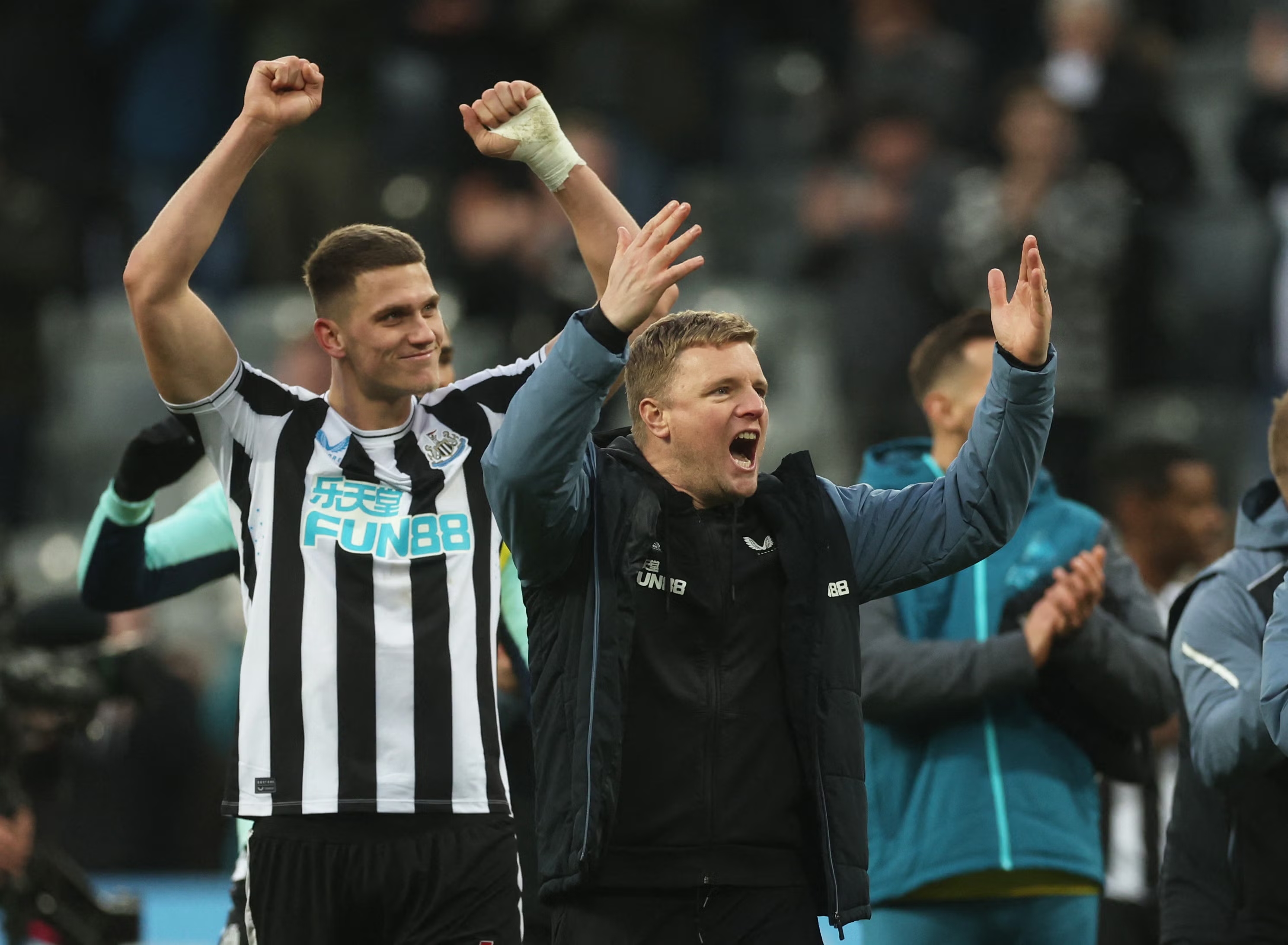 Eddie Howe Sven Botman 01