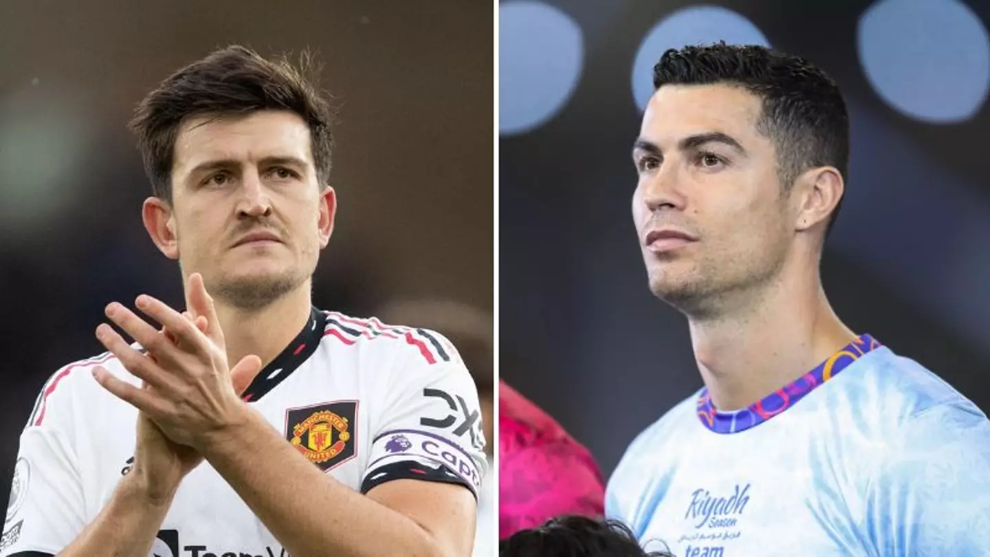 Harry Maguire Cristiano Ronaldo Al-Nassr 01