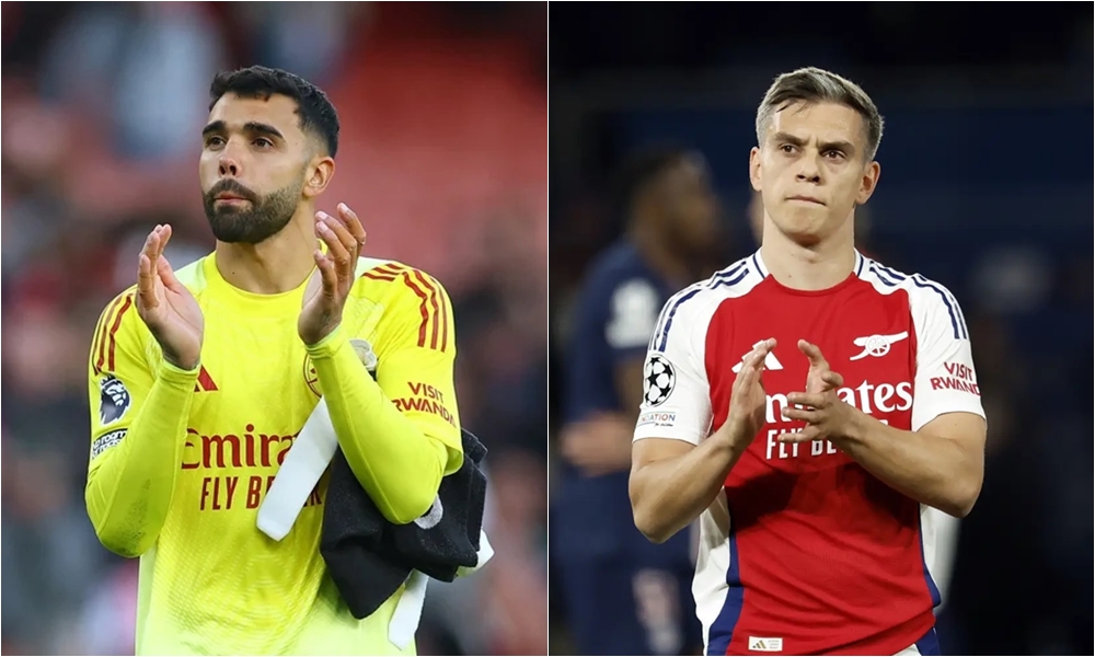 David Raya Leandro Trossard 01