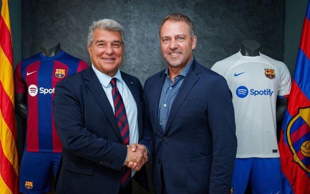 Joan Laporta Hansi Flick 01