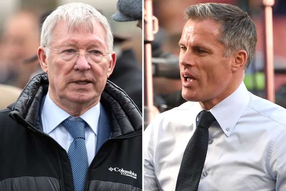 Sir Alex Ferguson Jamie Carragher 01