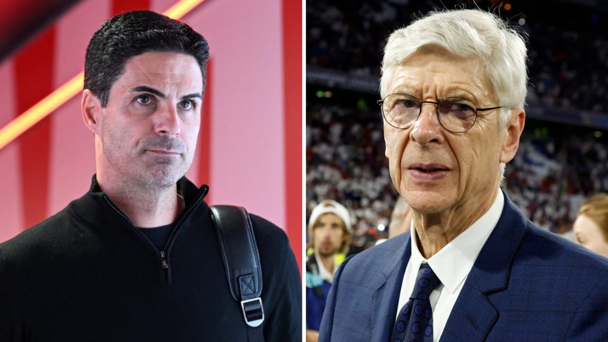 Arsene Wenger Mikel Arteta 01