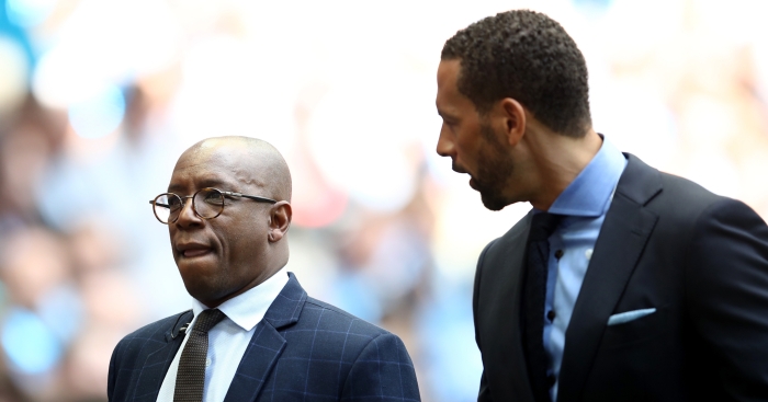 Ian Wright Rio Ferdinand 02