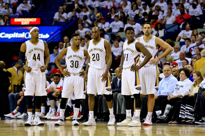 quincy-pondexter-jrue-holiday-norris-cole-dante-cunningham-ryan-anderson-nba-playoffs-golden-state-warriors-new-orleans-pelicans1