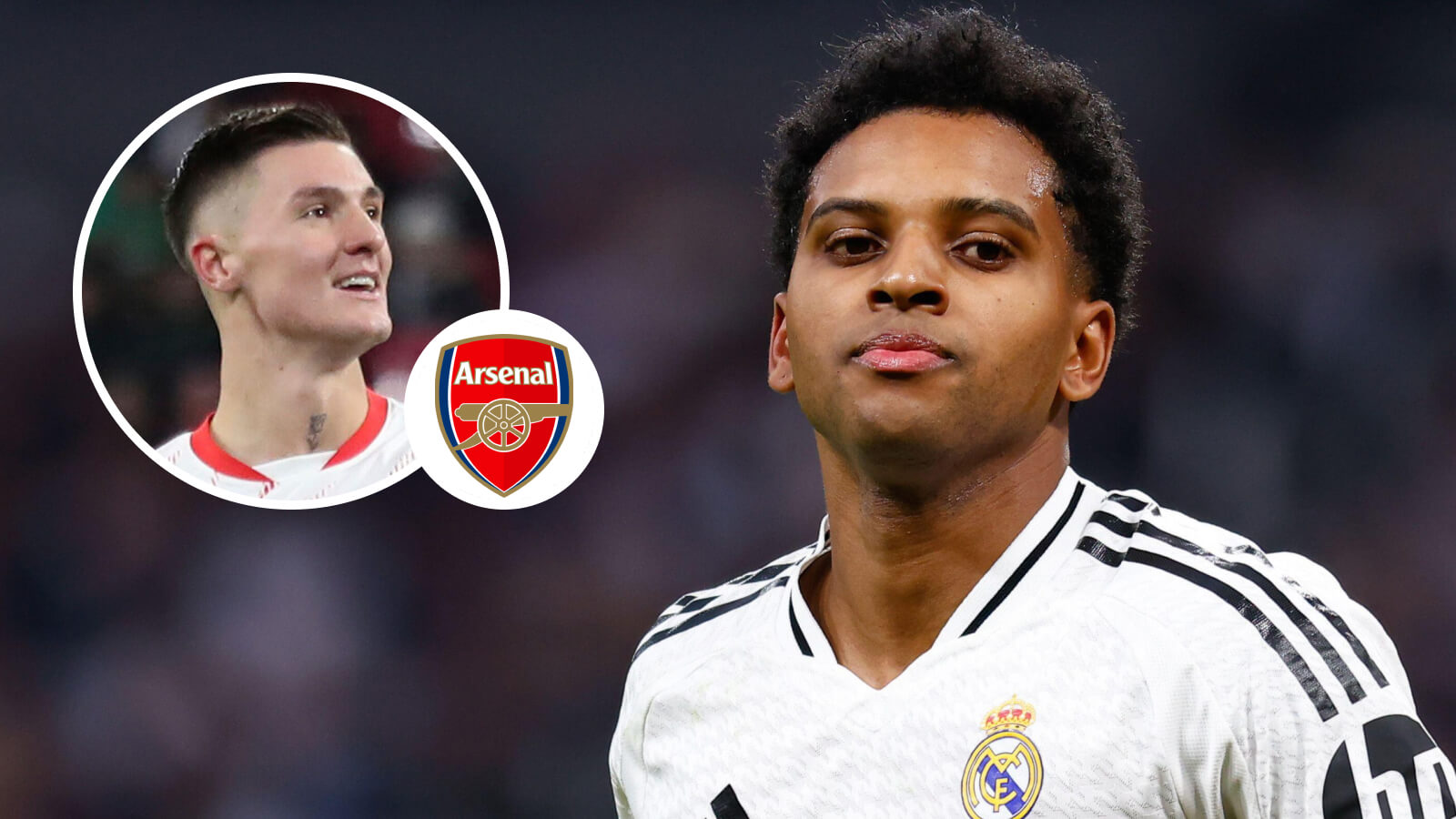 real-madrid-winger-rodrygo-rb-leipzig-striker-benjamin-sesko-arsenal-badge