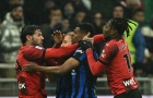 Inter lên ngôi Serie A sau trận cầu 3 thẻ đỏ; Roma vỡ mộng Champions League