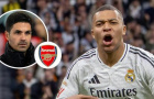 David Ornstein tiết lộ lý do Arteta mơ chiêu mộ Mbappe cho Arsenal