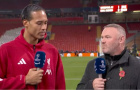 Rooney “đứng hình” khi Van Dijk đối mặt trực tiếp sau trận Liverpool thắng Real Madrid
