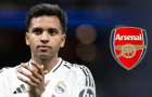 Chuyển nhượng Arsenal: Hợp đồng bom tấn cho Saka, Rodrygo trong tầm ngắm