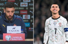 Bruno và Martinez cùng bảo vệ Ronaldo sau chiếc thẻ đỏ gây tranh cãi