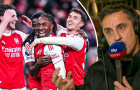 Gary Neville dự đoán Arsenal sớm vô địch Champions League