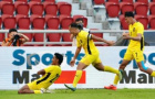 U22 Malaysia vượt qua U22 Lào 4-1: Sự khác biệt trong hiệp hai
