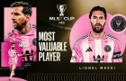 Lionel Messi giành danh hiệu Cầu thủ xuất sắc nhất MLS Cup