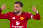 Bruno Fernandes ghi siêu phẩm đá phạt, ăn mừng đỉnh cao