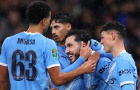 Cherki giúp Man City thắng dễ Brentford tại Carabao Cup