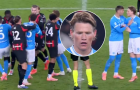 Siêu cúp Ý: McTominay nổi giận với Tomori khi Napoli hạ AC Milan