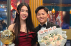 Trần Thị Duyên gửi lời chúc mừng tới Quả bóng vàng Nguyễn Thị Bích Thùy