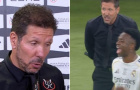 Simeone nói trí nhớ tồi khi bị hỏi vụ ''trù ẻo'' Vinicius