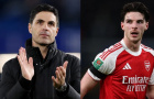 Arteta lên tiếng vụ Declan Rice nổi đóa với trợ lý HLV Arsenal