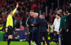 Mourinho nhận thẻ đỏ vì phản ứng dữ dội ở trận thua Real Madrid