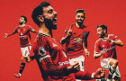 Xếp hạng 6 mùa giải của Bruno Fernandes tại Man Utd