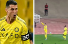 Ronaldo gây chú ý với màn ăn mừng kiểu bóng rổ tại Al Nassr