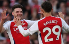 Arsenal đón Declan Rice và Kai Havertz trở lại đấu Brighton