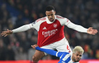 Gabriel ngưỡng mộ Saka sau cột mốc 300 trận