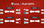 Thể thức vòng play-off World Cup: Vì sao Xứ Wales và Bắc Ireland không thể cùng đi tiếp?