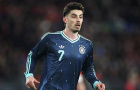 Havertz lạc lõng trong hình hài của một số 9 tại tuyển Đức