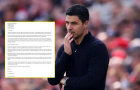 CĐV Arsenal đòi kiện CLB và Arteta vì tổn thương tinh thần
