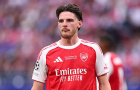 Declan Rice nén đau hội quân sớm cùng Arsenal