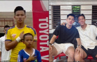 Đình Bắc khoe ảnh lúc nhỏ bên Quế Ngọc Hải