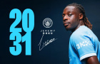 Man City chính thức trói chân Jeremy Doku đến 2031