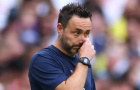 De Zerbi xin lỗi người hâm mộ Tottenham sau thảm bại trước Brentford