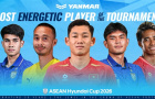 Hai Long lọt top 5 Cầu thủ năng lượng nhất ASEAN Cup
