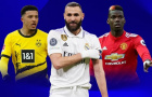 Đội hình 'thất nghiệp' cực khủng: Từ Jadon Sancho đến Benzema, Pogba