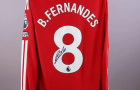 Áo đấu trận Bruno Fernandes lập hat-trick được MU bán với mức giá khó tin