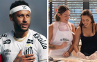 Bạn gái cũ và vợ của Neymar cùng xuất hiện trên chương trình nấu ăn