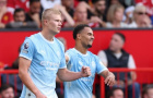 Haaland nổ súng, 10 người Man City đánh bại MU tại Old Trafford