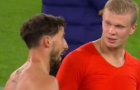 Haaland và Dias thì thầm bí ẩn giữa bão án phạt Man City