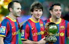 Xavi và Iniesta với những đường chuyền bất tận