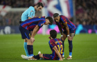 Va chạm với Tchouameni, Xavi Espart rời sân sớm ở trận El Clasico