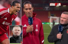 Rooney “ngại ngùng” khi Van Dijk phản pháo trực tiếp sau trận Liverpool thắng Real Madrid