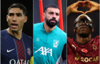 Salah đối đầu Hakimi và Osimhen trong cuộc đua Cầu thủ châu Phi hay nhất 2025