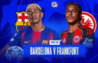Barcelona vs Frankfurt: 'Gã khổng lồ' trút giận, 'Đại bàng' gãy cánh tại Camp Nou