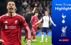 Thắng kịch tính Tottenham 2-1, Liverpool phả hơi nóng vào cuộc đua Top 4 Premier League