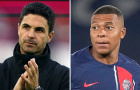 David Ornstein: Kylian Mbappe là 'thương vụ trong mơ' của Mikel Arteta nếu Arsenal vô hạn ngân sách