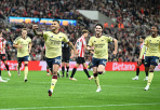Siêu phẩm của Bruno Guimaraes giúp Arsenal vượt khó trước Sunderland