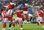 Hào quang nhà vô địch của Arsenal tan biến sau trận Brighton